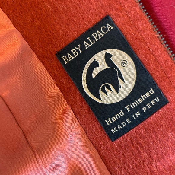 Andean Tradition Baby Alpaca/Wool Jacket Blazer. Probable Medium. - Picture 8 of 16